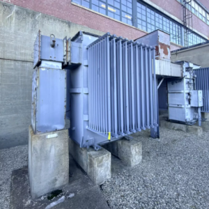 Transformador trifásico Westinghouse de 1500 kVA, 13800-480 voltios